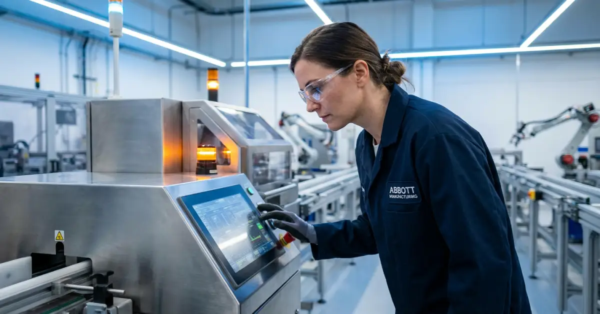 Engineer adjusting temperature controls on a hot-melt adhesive tank to optimize viscosity.