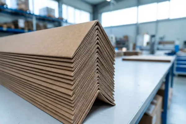 High-strength laminated paper edge protectors