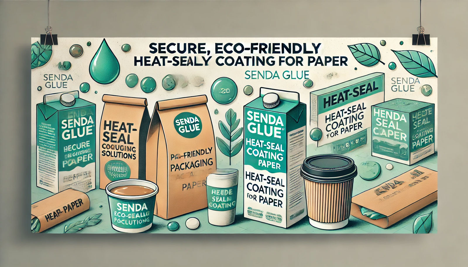 Recubrimiento termosellado ecológico