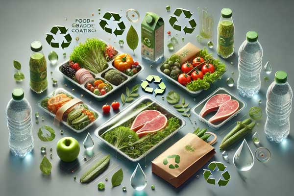 экологически чистая упаковка для пищевых продуктов из биоразлагаемых материалов и свежих продуктов